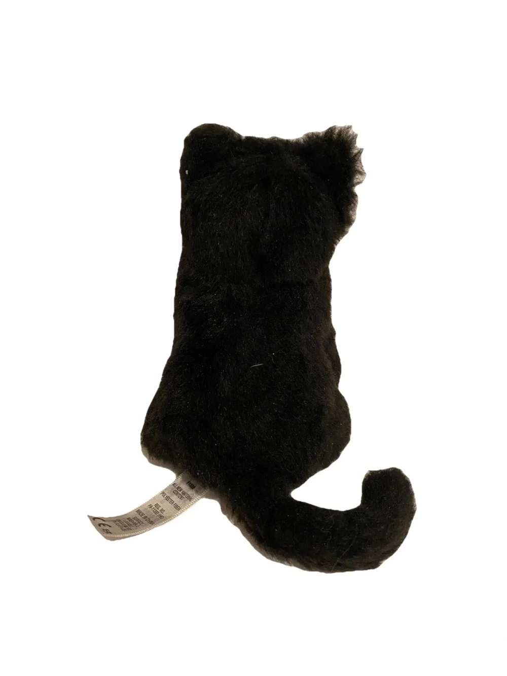 American Girl Doll Caroline Cat Inkpot Black Plush Stuffed Animal Pet Kitty